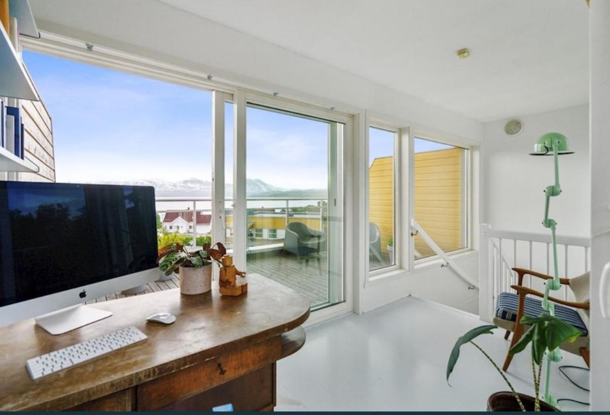 Arctic Homestay With Northern Light Viewpoint 트롬쇠 외부 사진