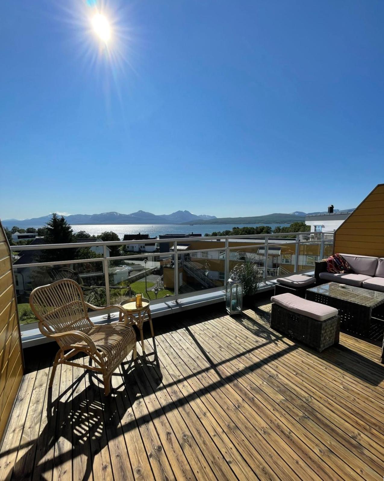 Arctic Homestay With Northern Light Viewpoint 트롬쇠 외부 사진